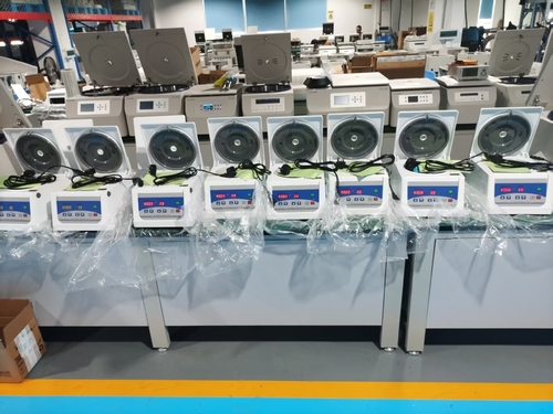 Laatste bedrijfsnieuws over Update over TD4D Centrifuge - Recente Verzending & Beschikbaarheid Advies