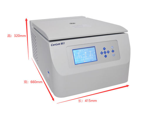 Goede prijs. De Gekoelde Microprocessor met lage snelheid Benchtop centrifugeert Machine in Maximum de Capaciteit van 5000rpm 300ml online