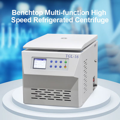 Goede prijs. TGL-16 16000rpm 90ml tafeltop koelcentrifuge met milieuvriendelijke koelmiddelen,Multi-Purpose Lab Centrifuge machine online