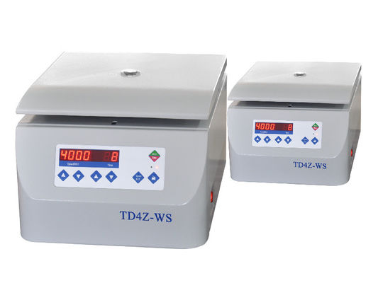 Goede prijs. TD4Z-WS Desktop Serology Medical Laboratory Centrifuge met Timer Range min 1-99min en Max. Capaciteit 300 ml online