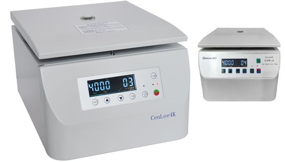 Centrifugeer met lage snelheid Tafelmodel centrifuge 4000 tpm, voedselcentrifuge