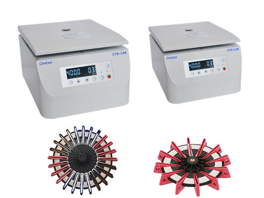 Goede prijs. CTD-24K Table Top Low Speed Gel Card Centrifuge Motor DC Gepoetste motor 24 Cards Bloedkaart Centrifuge voor laboratorium en ziekenhuis online