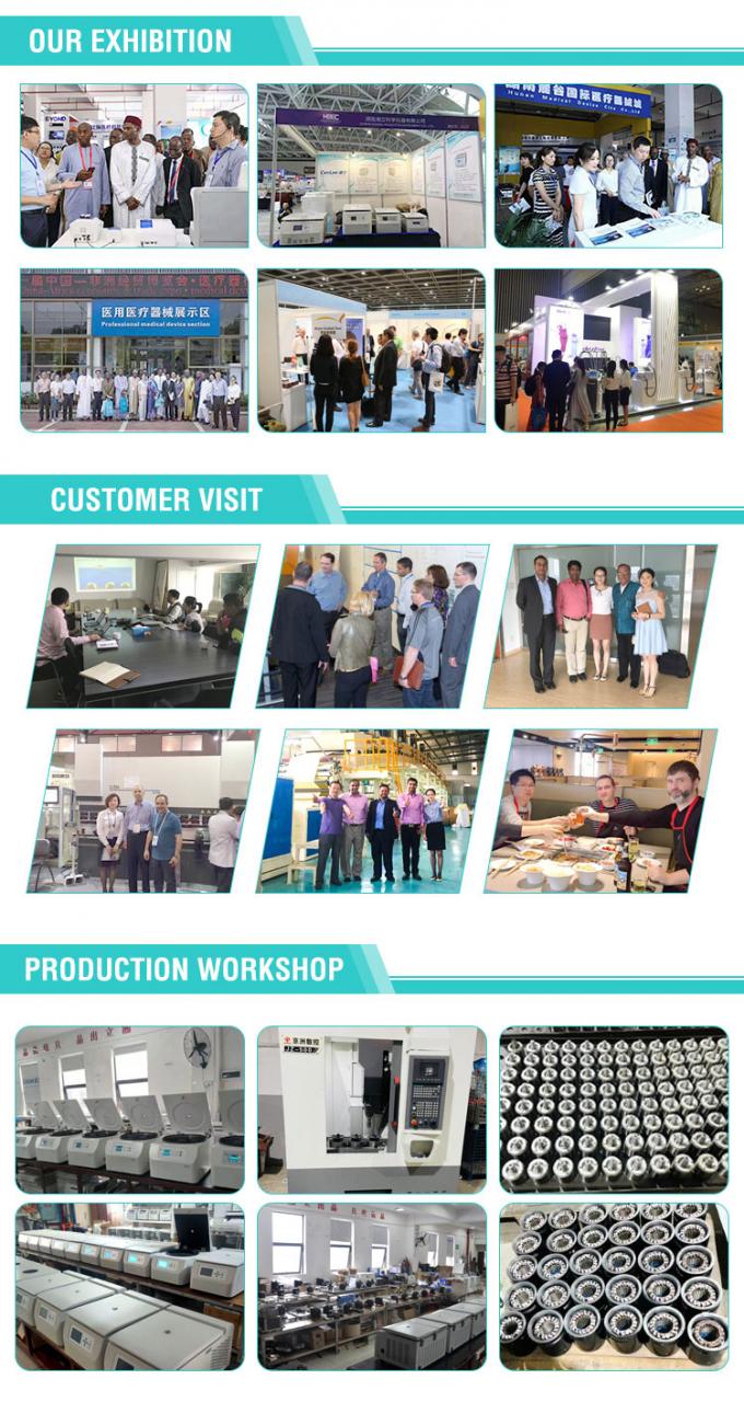 CFL6R 6×1000 ml Centrifuge voor bloedbanken met grote capaciteit 4