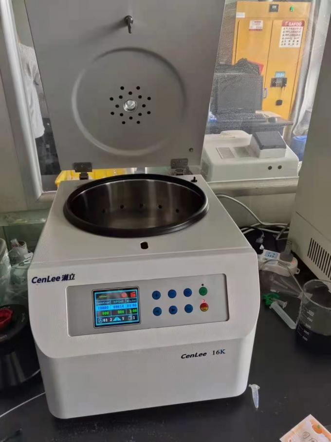 CenLee16k Tafeltop Automatische hoge snelheid centrifuge 16600r/min Bank Top Tube Bloed Plasma Laboratorium Centrifuge Separatie Machine 2