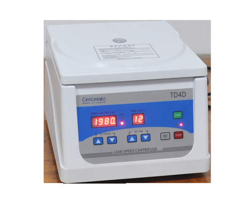 TD4D 5ml 10ml 15ml 20ml Low Speed PRP Centrifuge 4000 tpm