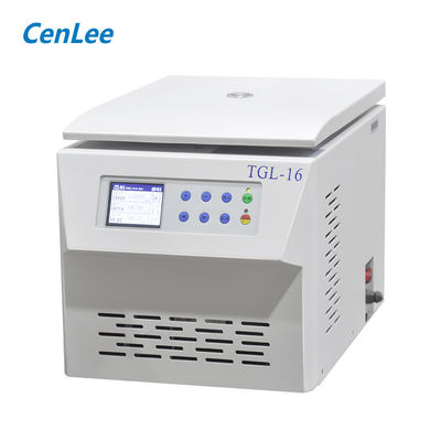 High-Speed Table Top Benchtop Refrigerated Centrifuge TGL-16 16000r/min, 21532xg, 90 ml capaciteit, -20°C tot +40°C