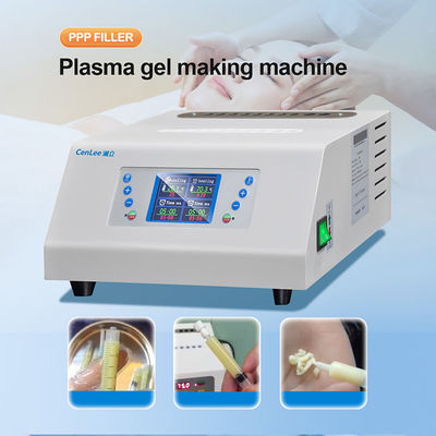Machine voor het maken van hoogcapaciteits PPP-vuller-PRP-plasmagel Geluid dB ≤ 55 Max. Capaciteit 10*10 ml
