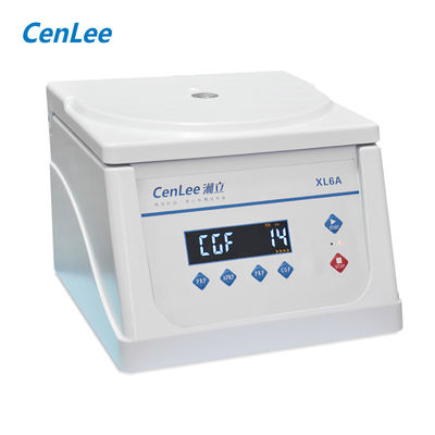 Goede prijs. Kleine benchtop PRP-centrifuge met maximale snelheid 4000 t/min 2200xg RCF en 8x15 ml capaciteit voor bloedplasma-separatie online