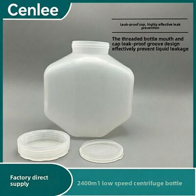 Goede prijs. 2000 ml PPCO-centrifugefles met schroefdop, lekvrij en autoclaveerbaar voor laboratoriumgebruik online