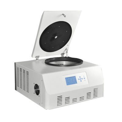 Goede prijs. Gekoelde microprocessor het Tafelblad centrifugeert, SS304 360mm Kamer Vaste Rotor centrifugeren online