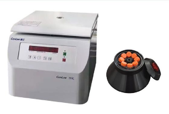 20000rpm centrifugeert de hoge snelheid Vaste Hoekrotor machine 600ml Benchtop centrifugeert voor Laboratorium/schoonheid/klinische/bloedpost
