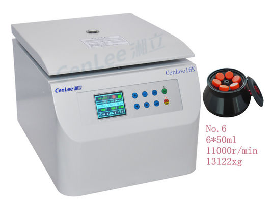Hoog snelheidscentrifuge max. RCF 21532xg voor precieze scheiding