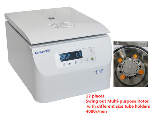 Goede prijs. 240ml geventileerde Klinische Benchtop centrifugeert uit de Rotor van de Spuitschommeling online