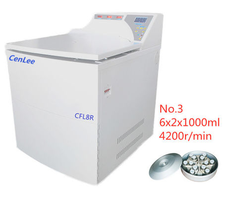 Goede prijs. Het vooraf koelen Vloer Gekoelde de Status centrifugeert, centrifugeert de het Bloedzak van 2400ml 8000r/min online