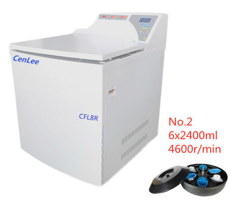 Goede prijs. ultracentrifuge, vloer die van de het bloedzak van 500KG 9600ml de Hoge Capaciteit de bevinden zich centrifugeert, 8000r/min de Ultrahoge snelheid centrifugeert online
