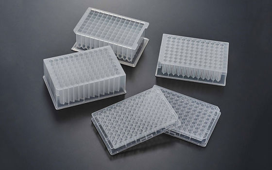 Goede prijs. 0.36ml ingekerfte de Centrifugebuizen 96 van het Hoekenpolypropyleen Deepwell online